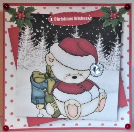 Boosy Santa by Hazel Underwood