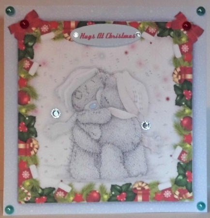 Hugs At Christmas 2 by Hazel Underwood