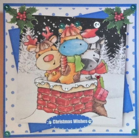 Shimmey Safarie Chimney  by Hazel Underwood
