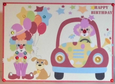 Birthday fun at the circus by Hazel Underwood