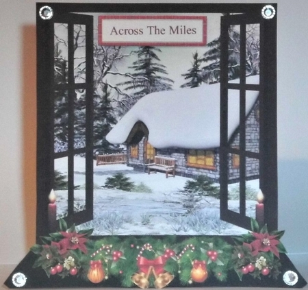 Christmas Window Set by Hazel Underwood