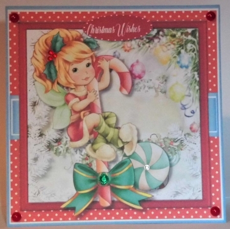 Candy Cane Fairy  by Hazel Underwood