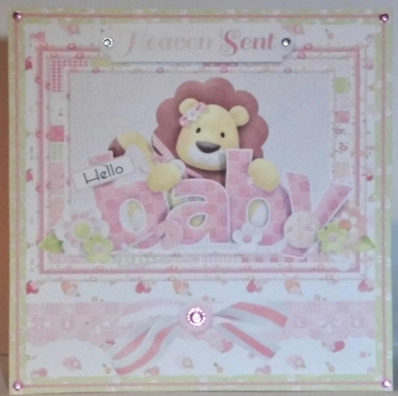 Lion baby girl by Hazel Underwood
