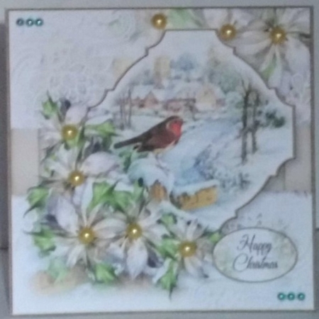 Christmas in July Robin 4 by Hazel Underwood