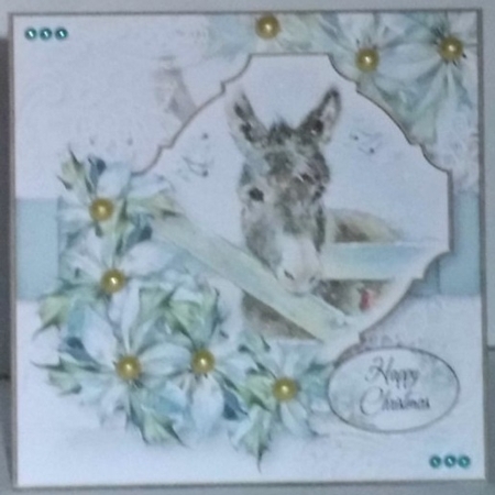 Christmas in July Donkey 2 by Hazel Underwood