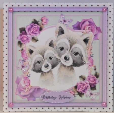 6 Card Toppers Together Forever Animals  by Hazel Underwood