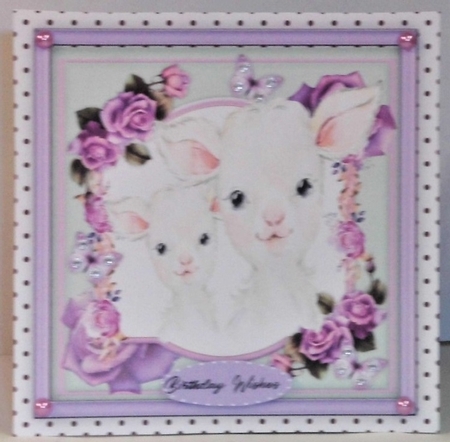 6 Card Toppers Together Forever Animals  by Hazel Underwood