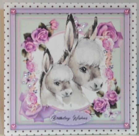 6 Card Toppers Together Forever Animals  by Hazel Underwood