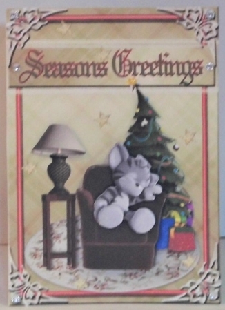 Mini Kit- Seasons Greeting #3-Mouse by Hazel Underwood