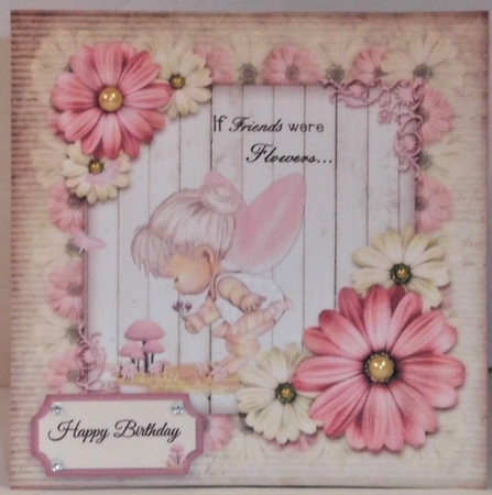 If Friends & Gerberas 1 by Hazel Underwood