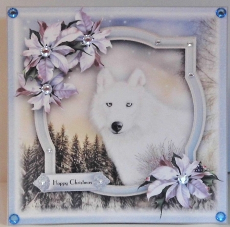 White Winter Wolf by Hazel Underwood