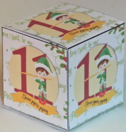 12 Days of Christmas - Day 11 Gift Box by Hazel Underwood