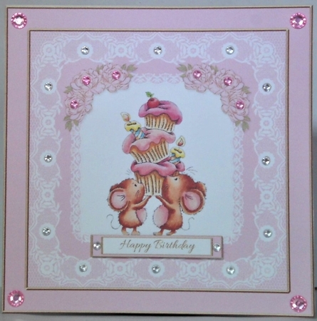 Time For Cupcakes Birthday Topper by Hazel Underwood