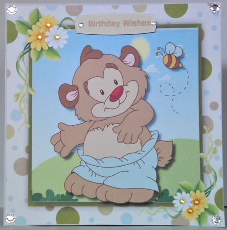 Cute Honey Bear  by Hazel Underwood