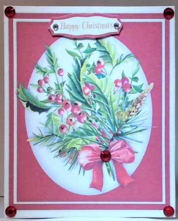 Print , Cut, and Fold , Pine Cones and Bow  by Hazel Underwood