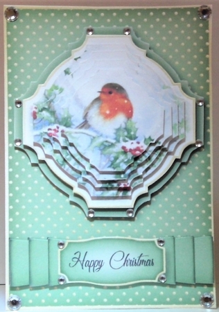Christmas in July Robin Pyramage 3 by Hazel Underwood