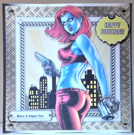 BUMPER KIT ~ Super Amazing Super Heroines by Hazel Underwood