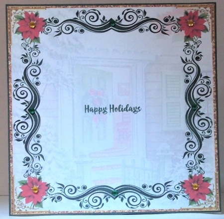 At Home for Christmas Insert 1 by Hazel Underwood
