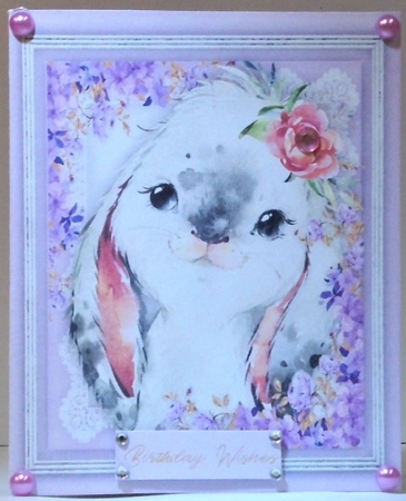 Print, and Cut , Beautiful Rabbit  by Hazel Underwood