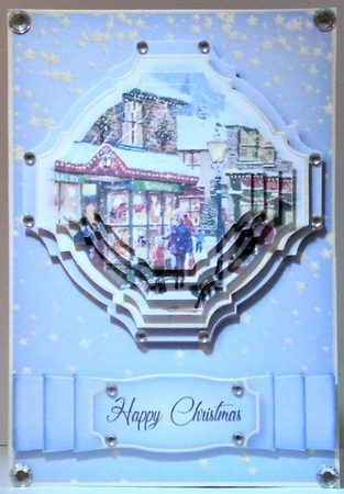 Christmas in July Shopping Pyramage 2 by Hazel Underwood