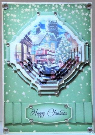 Christmas in July Shopping Pyramage 3 by Hazel Underwood