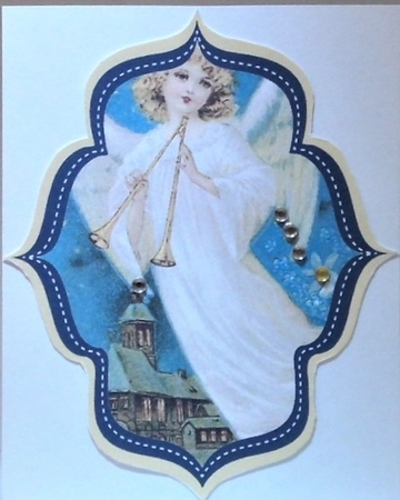 16 Vintage Christmas Classic Card Toppers by Hazel Underwood