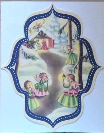 16 Vintage Christmas Classic Card Toppers by Hazel Underwood
