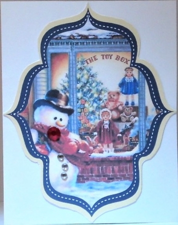 16 Vintage Christmas Classic Card Toppers by Hazel Underwood