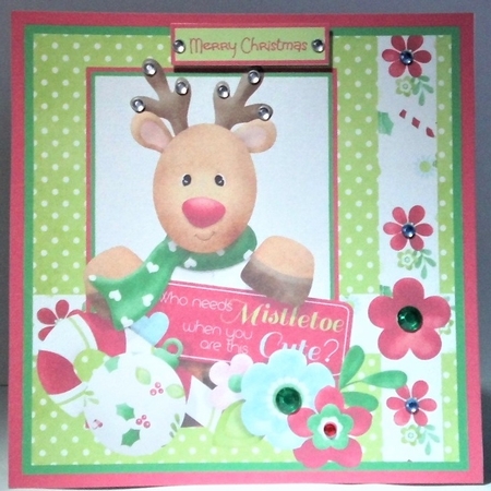Rudolf the rednosed reindeer by Hazel Underwood