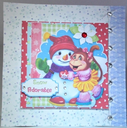  Christmas Cuties #2- 5 6x6 Card Kit by Hazel Underwood