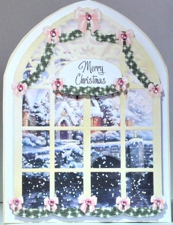 The Bridge Arched Window 3 by Hazel Underwood