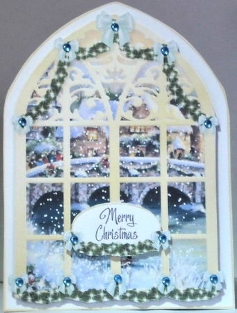 The Bridge Arched Window 4 by Hazel Underwood