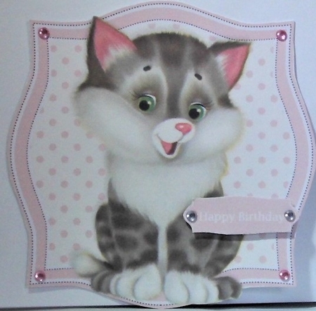 MiniKit_4 Cute Cats Card Toppers  by Hazel Underwood