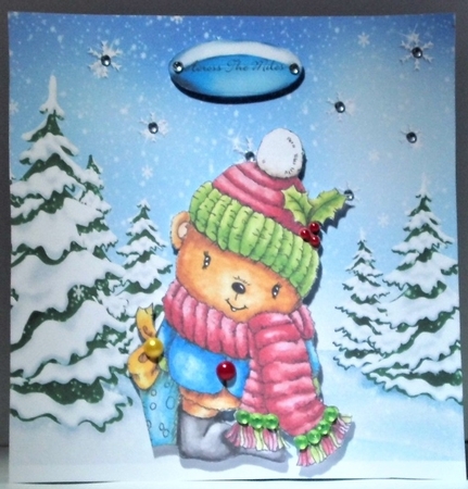 Christmas Cuties #1 Papers 200Dpi by Hazel Underwood