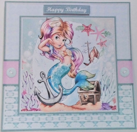 The Little Mermaid mini kit by Hazel Underwood
