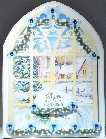 Gone to Church Arched Window Bumper Kit by Hazel Underwood