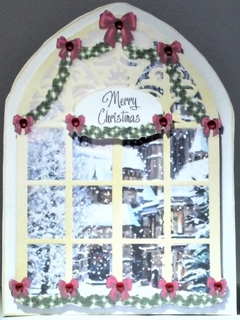 Gone to Church Arched Window Bumper Kit by Hazel Underwood