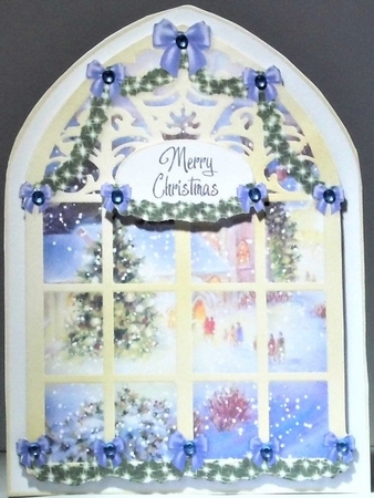 Gone to Church Arched Window Bumper Kit by Hazel Underwood