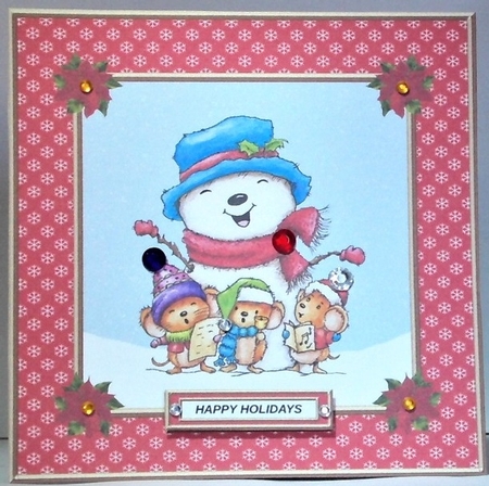 Chrismouse Caroling by Hazel Underwood