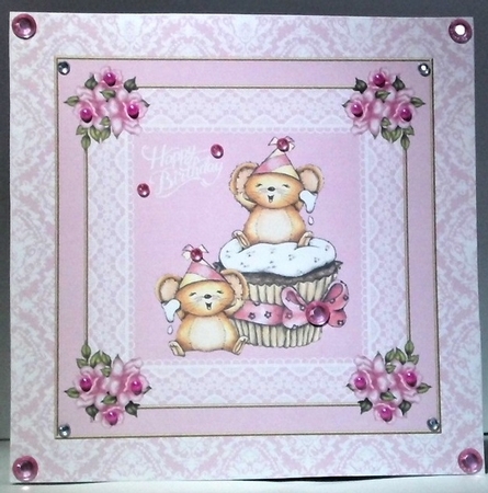 Cupcake Cuties Birthday Topper by Hazel Underwood