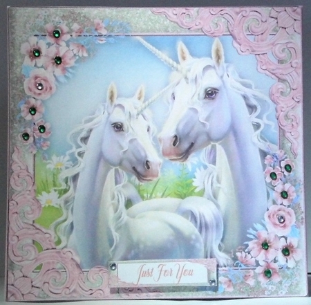 Beautiful Loving Unicorns  4 by Hazel Underwood