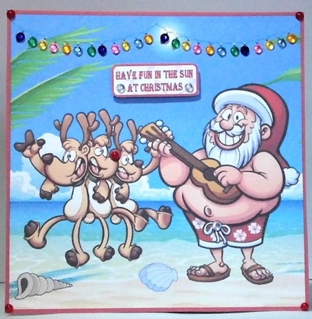Christmas in the sun by Hazel Underwood