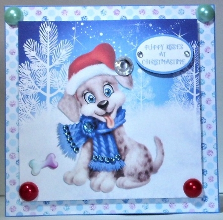 CHRISTMAS PUPPY by Hazel Underwood