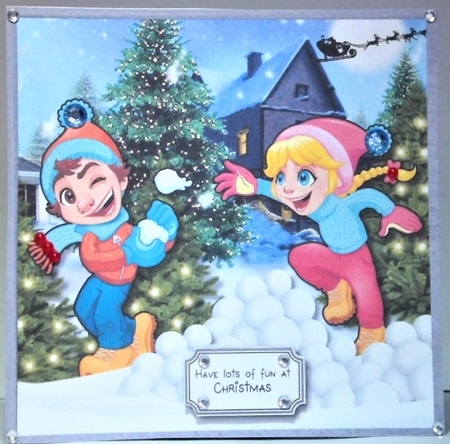The Snowball Fight by Hazel Underwood