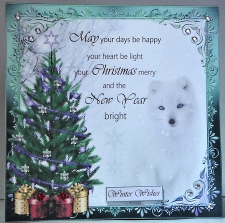Christmas Snow is Falling Mini Kit by Hazel Underwood