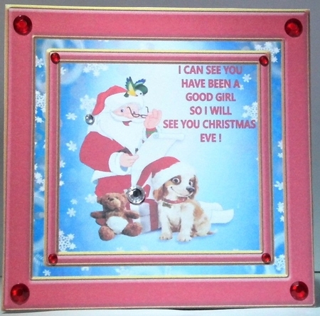 SANTAS GOOD LIST Girl by Hazel Underwood