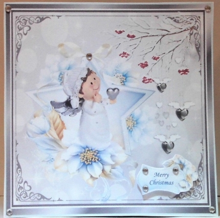 Little Xmas Angels Bumper kit by Hazel Underwood