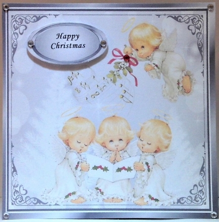 Little Xmas Angels Bumper kit by Hazel Underwood