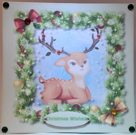 Lovely Christmas Reideer  by Hazel Underwood
