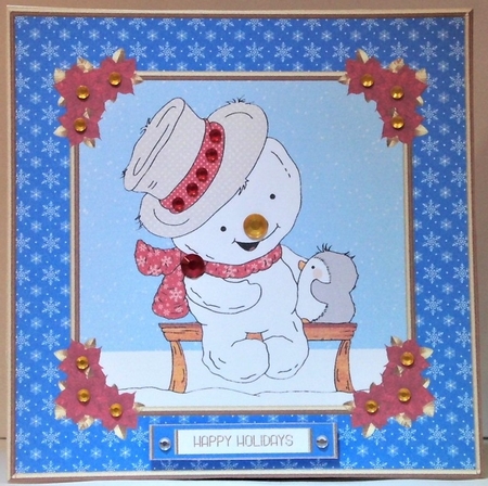 Snowy Chitchat by Hazel Underwood